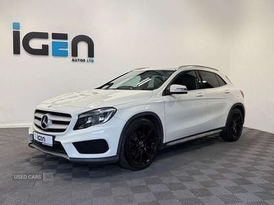 Used Mercedes GLA220 AMG line 170 HP (125 kW) 2014 White SUV
