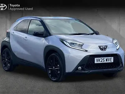 Used Toyota Aygo X Edition 72 HP (52 kW) 2025 Jasmine silver SUV