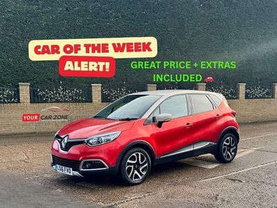 Used Renault Captur Signature 90 HP (66 kW) 2016 Red/cream SUV