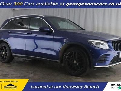 Blue Used 2016 Mercedes GLC250 AMG line SUV | £14,950 (Good price)