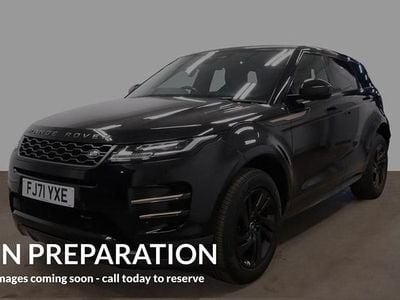 Used Land Rover Range Rover evoque R-Dynamic 204 HP (150 kW) 2021 Black SUV