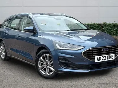 Used Ford Focus Titanium 125 HP (91 kW) 2023 Blue Estate