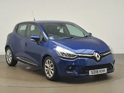 Used Renault Clio Dynamique 75 HP (55 kW) 2018 Blue Hatchback