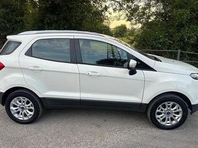 Used Ford Ecosport Zetec 125 HP (91 kW) 2015 White SUV