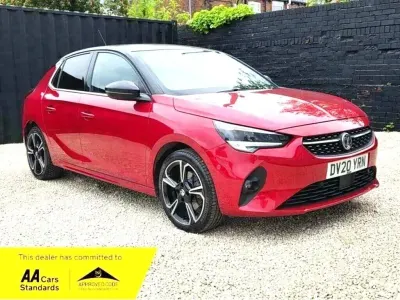 Used Vauxhall Corsa Elite 100 HP (73 kW) 2020 Red Hatchback