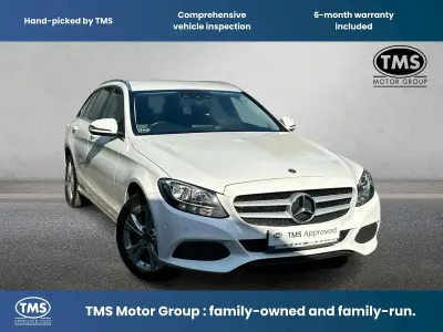Used Mercedes C200 Executive 184 HP (135 kW) 2018 White Estate