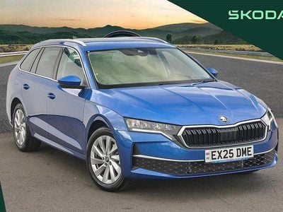 Used Skoda Octavia SE L 150 HP (110 kW) 2025 Race blue metallic Estate