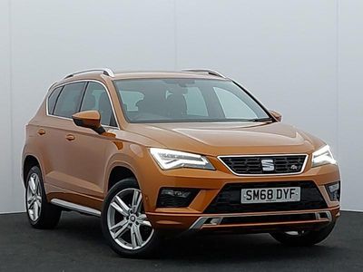 Begagnad Seat Ateca FR 150 HK (110 kW) 2018 Orange SUV