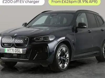 Used BMW iX3 M Sport 210 kW (286 HP) 2022 Black SUV