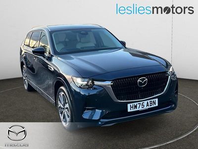 Blue New 2025 Mazda CX-80 Takumi-Line SUV | £48,999 (Fair price)