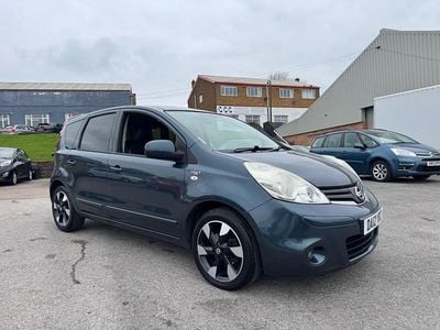 Used Nissan Note N-TEC 110 HP (80 kW) 2012 Blue Hatchback