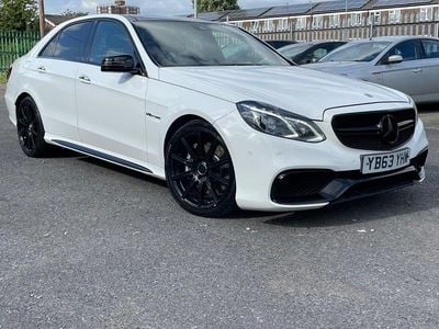 Used Mercedes E63 AMG 2014 White Sedan