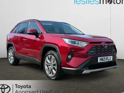 Used Toyota RAV4 Hybrid 2021 Red SUV