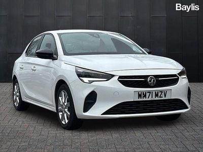 Used Vauxhall Corsa Edition 75 HP (55 kW) 2022 White Hatchback