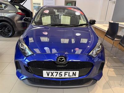 New Mazda 2 Exclusive-Line 116 HP (85 kW) 2025 Blue Hatchback