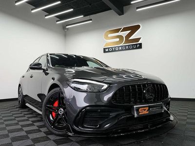 Used Mercedes C300e AMG line 2022 Grey Sedan