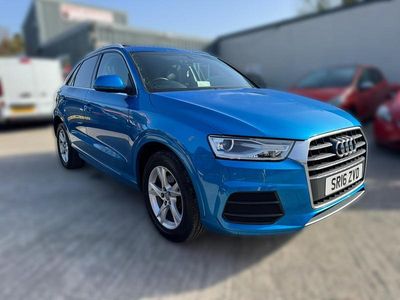 Used Audi Q3 Design 150 HP (110 kW) 2016 Blue SUV
