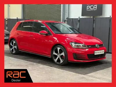 Used VW Golf VII GTI 2015 Red Hatchback