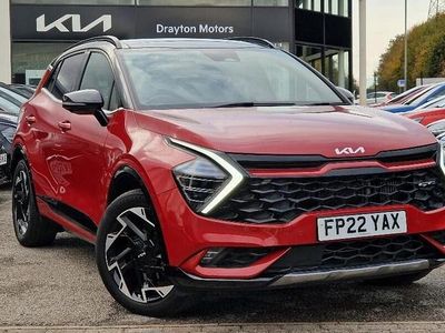 Red Used 2022 Kia Sportage GT-Line S SUV | £24,700 (Good price)