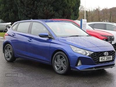 Blue Used 2021 Hyundai i20 Hatchback | £11,488 (Fair price)