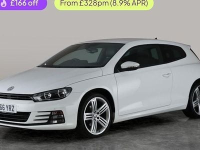 Used VW Scirocco R-line 150 HP (110 kW) 2016 White Coupe