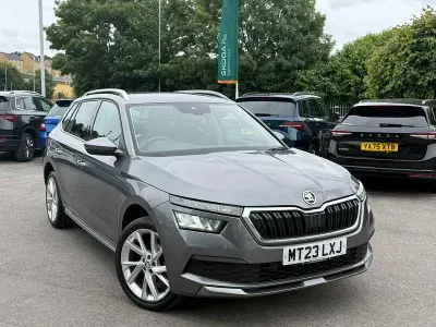 Used Skoda Kamiq SE L Executive 115 HP (84 kW) 2023 Graphite grey metallic SUV