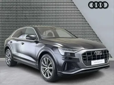 Used Audi Q8 S-Line 340 HP (250 kW) 2020 Black SUV