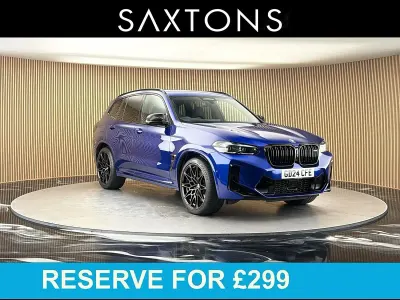 Used BMW X3 M Competition Edition 510 HP (375 kW) 2024 Blue SUV