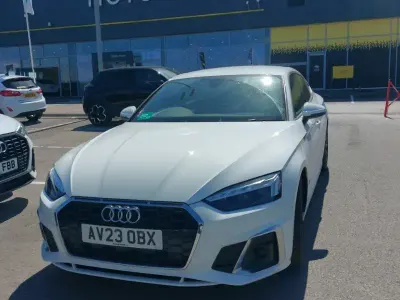 Used Audi A5 S-Line 163 HP (119 kW) 2023 White Coupe