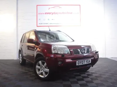 Used Nissan X-Trail 136 HP (100 kW) 2007 Red SUV