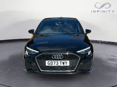 Used Audi A3 Sportback S-Line 150 HP (110 kW) 2024 Black Hatchback