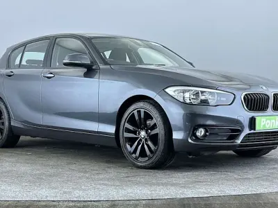 Used BMW 118 Sport Line 136 HP (100 kW) 2017 Grey Hatchback