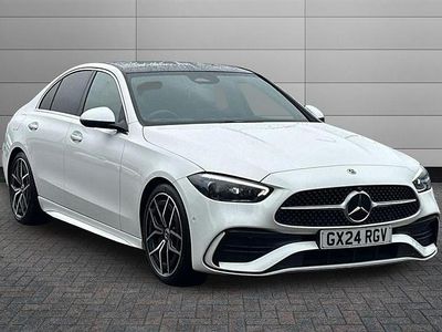 Used Mercedes C300 AMG Line Premium Plus 265 HP (194 kW) 2024 White Sedan
