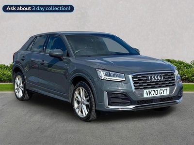 Begagnad Audi Q2 S-Line 2020 Grå SUV