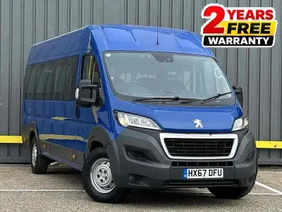 Used Peugeot Boxer Premium 130 HP (95 kW) 2017 Blue Van