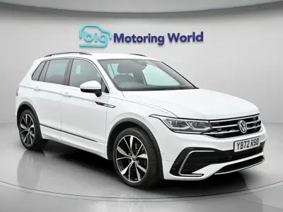Begagnad VW Tiguan R-line 190 HK (139 kW) 2023 Vit SUV
