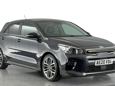 Begagnad Kia Rio GT-Line 120 HK (88 kW) 2020 Grå Halvkombi