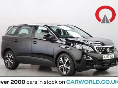 Black Used 2020 Peugeot 5008 Active SUV | £14,700 (Good price)