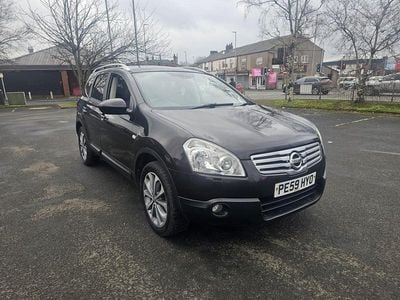 Black Used 2009 Nissan Qashqai +2 Tekna SUV | £1,995 (Fair price)
