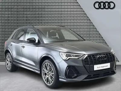 Used Audi Q3 Black Edition 150 HP (110 kW) 2025 Grey SUV