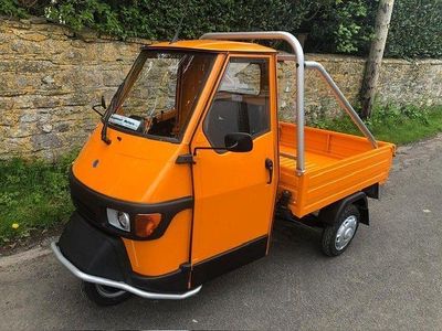 New Piaggio APE 2025 Orange Pickup