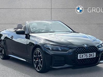 Black Used 2025 BMW 420 M Sport Cabriolet | £49,875