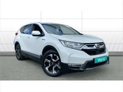 Used Honda CR-V Hybrid 184 HP (135 kW) 2019 Platinum white  pearl SUV