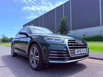 Used Audi SQ5 S-Line 354 HP (260 kW) 2018 Green SUV