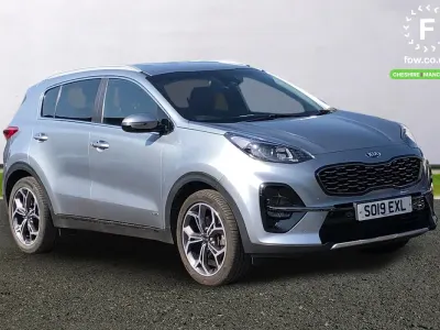 Used Kia Sportage GT-Line 136 HP (100 kW) 2019 Silver SUV