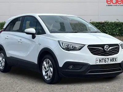 Used Vauxhall Crossland X 82 HP (60 kW) 2018 White SUV