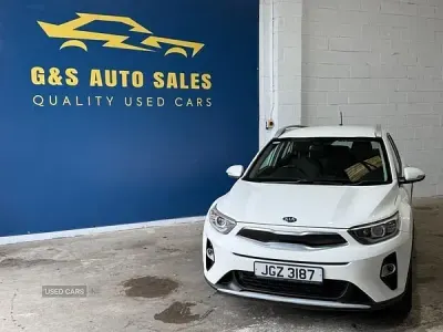 Used Kia Stonic 108 HP (79 kW) 2018 White SUV
