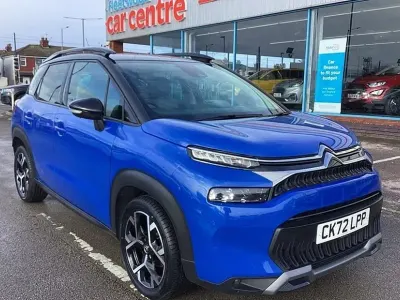 Begagnad Citroën C3 Aircross Shine 110 HK (80 kW) 2022 Blå SUV