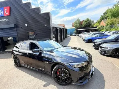 Used BMW 330e M Sport 292 HP (214 kW) 2022 Black Estate