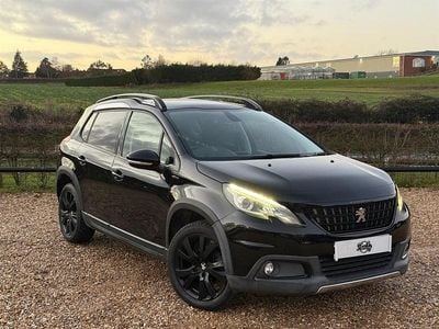 Black Used 2017 Peugeot 2008 GT-line SUV | £9,734 (Fair price)